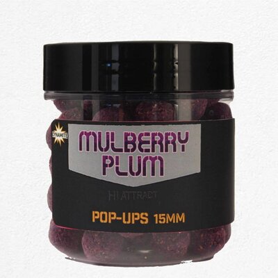 Dynamite Baits Mulberry & Plum Foodbait Pop-Ups 15mm